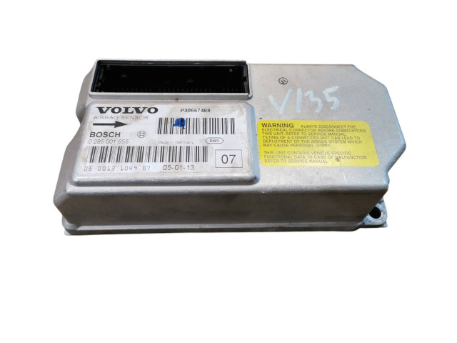 Блок подушек безопасности P30667469, 0285001655   Volvo V70