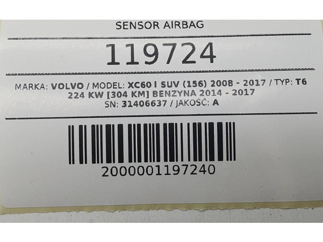 Блок подушек безопасности 31406637   Volvo XC60