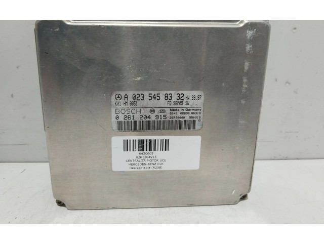 Řídící jednotka 0261204915   Mercedes-Benz CLK AMG A208 C208 1999