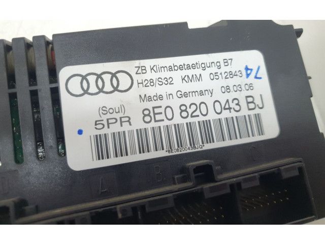 Блок управления климат-контролем 8E0820043BJ   Audi A4 Allroad