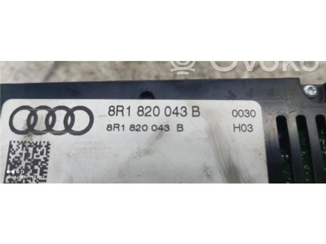 Блок управления климат-контролем 8R1820043B, 8R1820043B   Audi Q5 SQ5