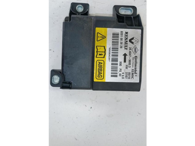 Блок подушек безопасности 8201002828, 8201002828 Dacia Sandero