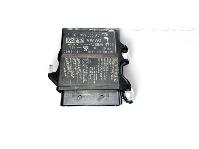 Поршень Блок управления надувных подушек CLHA 3Q0959655AC, 225894351 Skoda Octavia Mk3 (5E)