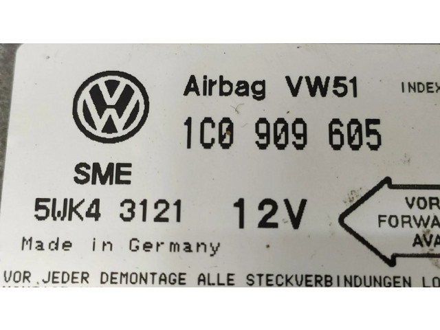 Блок подушек безопасности 5WK43121, 1C0909605 Ford Galaxy