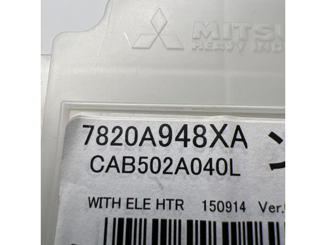 Блок управления климат-контролем 7820A948XA, 150914 Mitsubishi Outlander