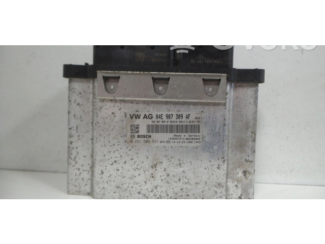 Блок управления двигателя 04E907309AF, 0261S09531   Skoda Fabia Mk3 (NJ)