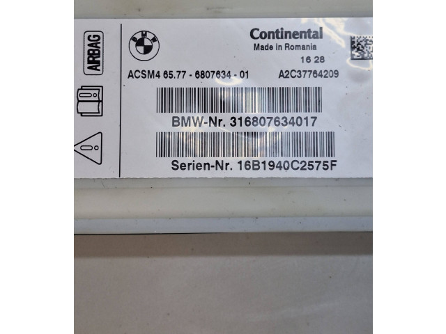 Блок подушек безопасности 6907634, 16B1940C2575F BMW X5 F15