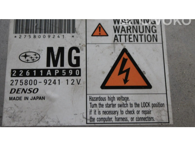 Блок управления двигателя 2758009241 Subaru Outback