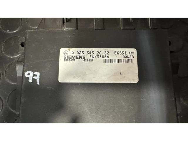 Блок управления коробкой передач A0255452632   Mercedes-Benz ML W163