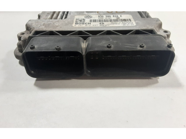 Блок управления двигателя 03G906016K, 0281012237 Skoda Octavia Mk2 (1Z)