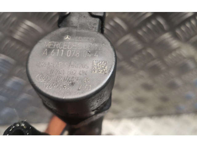 Топливная рампа 6400701295, 6110780449 Mercedes-Benz A W169 для двигателя OM 640.940