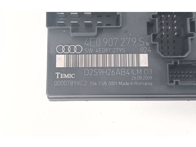 Блок комфорта 4E0907279 Audi A8 S8 D3 4E