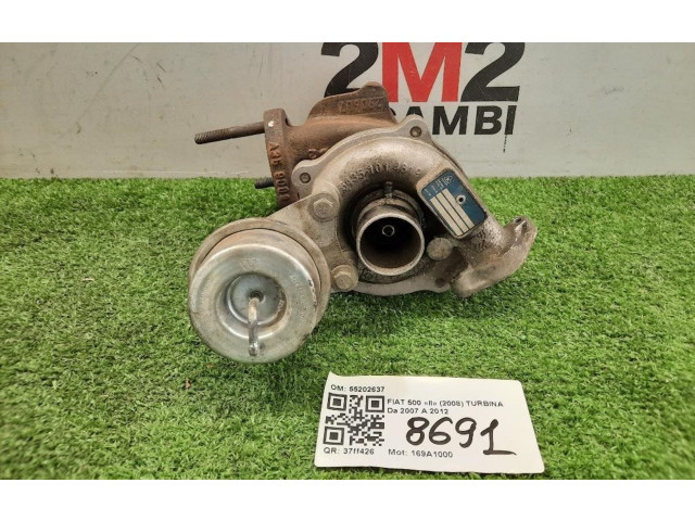 Turbodmychadlo Турбина 55202637, 55202637 Fiat 500