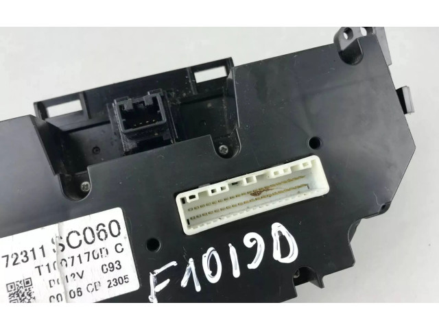 Блок управления климат-контролем 72311SC060   Subaru Forester SH