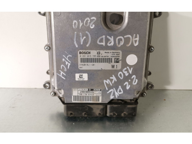 Блок управления двигателя 0281015785 Honda Accord