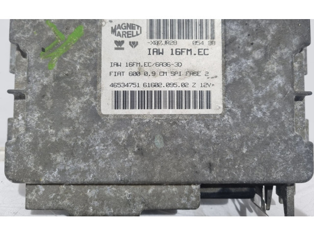 Блок управления двигателя IAW16FMEC Fiat Seicento/600