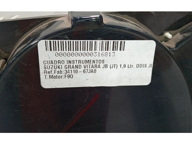 Панель приборов 34110-67JA0   Suzuki Grand Vitara I       