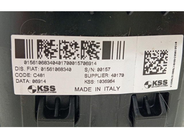 Подушка безопасности водителя 01561068340, 01561068340 Alfa Romeo Giulietta