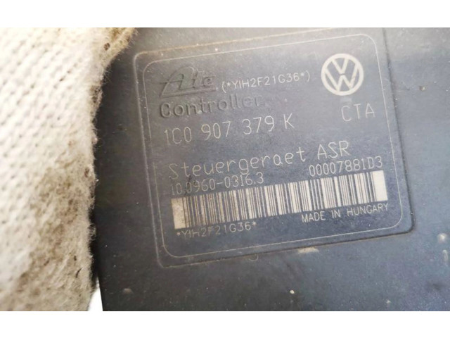 Блок АБС 1c0907379k, 10.0206-0038.4 Skoda Octavia Mk1 (1U) 1996 - 2004 года