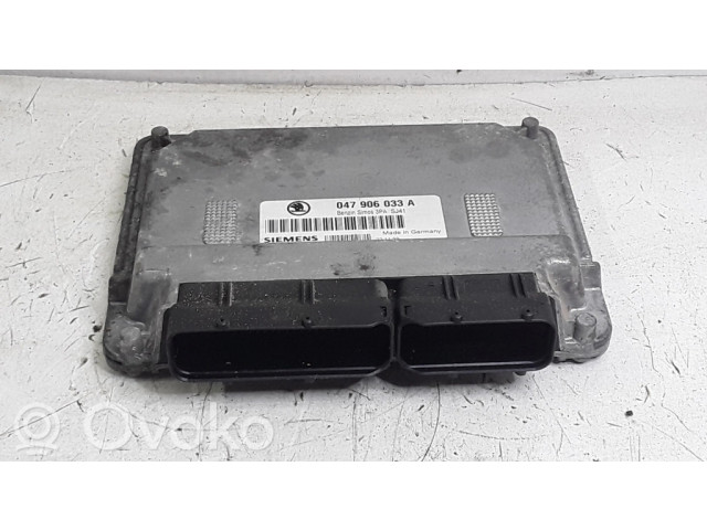 Блок управления двигателя 047906033A Skoda Fabia Mk1 (6Y)