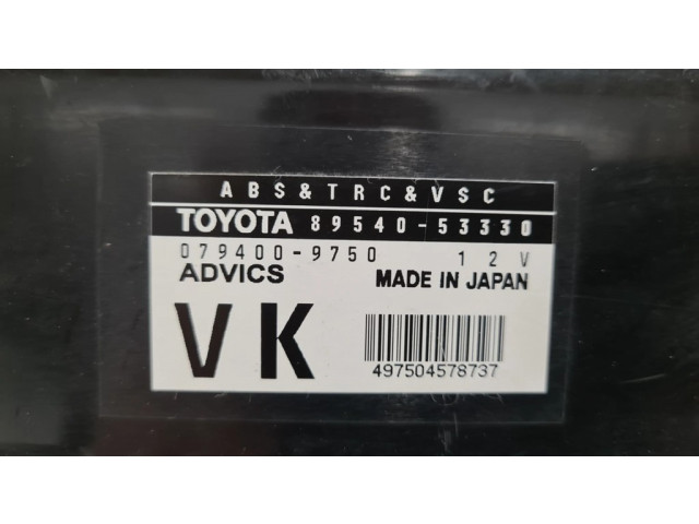 Блок управления АБС 8954053330, 0794009750   Lexus IS 220D-250-350