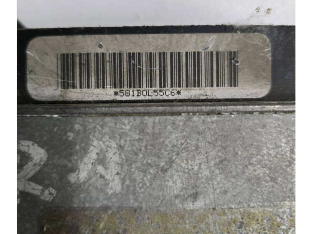 Блок управления двигателя 581B0L55C6 Opel Vectra A