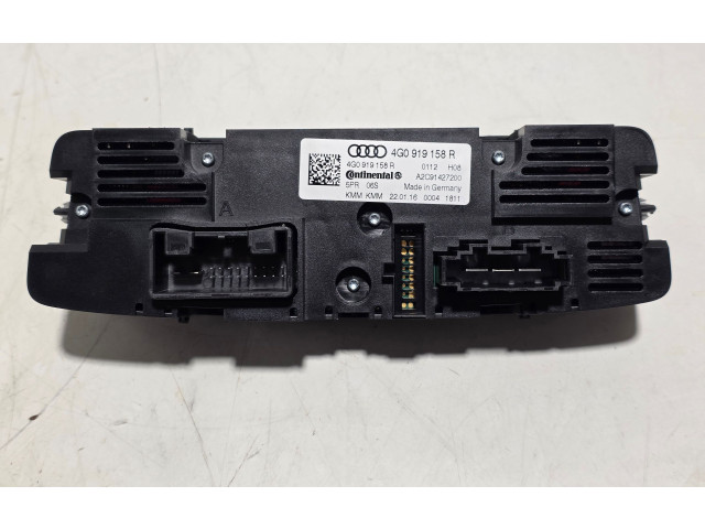 Блок управления климат-контролем 4G0919158R   Audi A6 S6 C7 4G