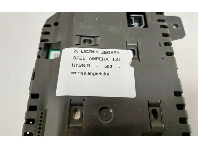 Přístrojová deska Opel Ampera