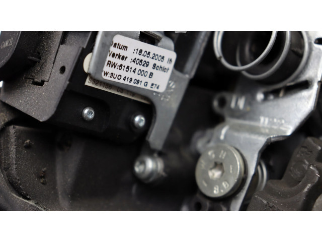 Руль Skoda Superb B5 (3U)  2001 - 2008 года 3U0419091G      