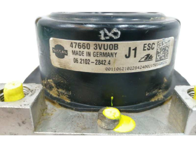 Jednotka ABS 476603VU0B, 06210228424 Nissan Note (E12) 2015