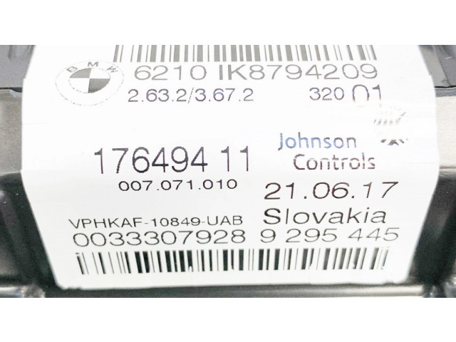 Přístrojová deska BMW X1 F48 F49 2017 8794209, 17649411