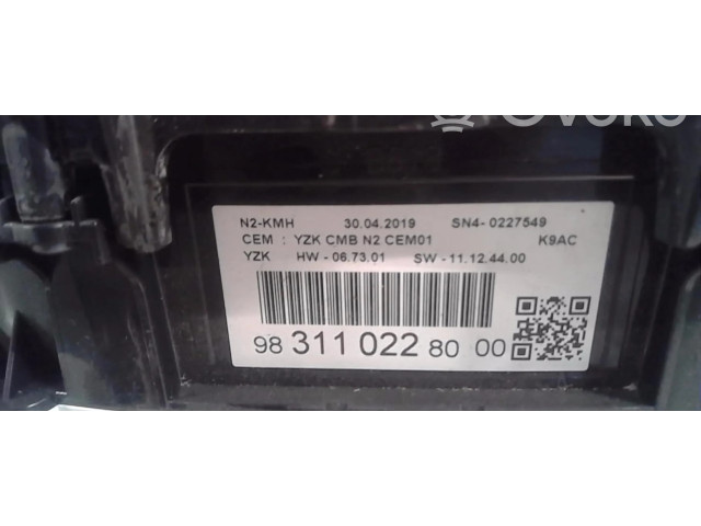 Přístrojová deska Citroen Berlingo 2019 9831102280