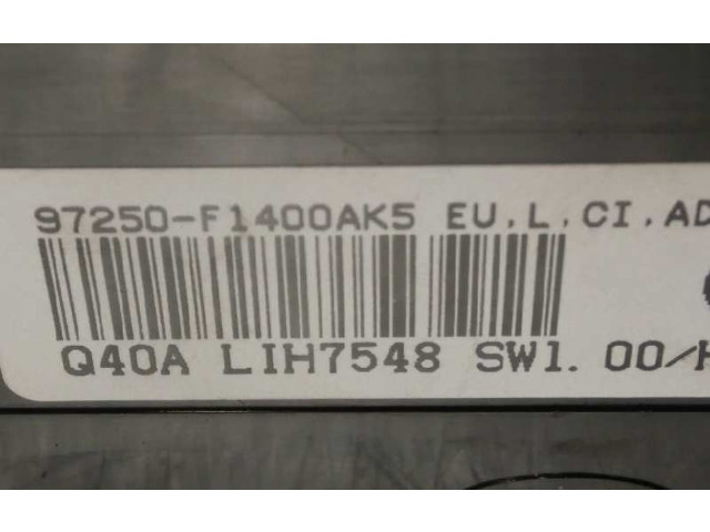 Блок управления климат-контролем 97250F1400AK5   KIA Sportage