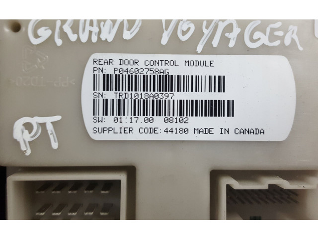 Переключатель дворников P04602758AG Chrysler Voyager