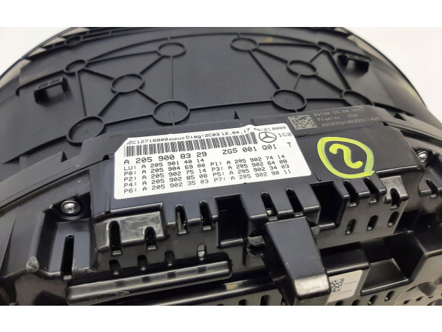 Přístrojová deska  Porsche Cayenne (9PA) 2006 A2059008329MERCED  