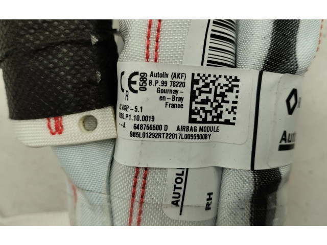 Подушка безопасности двери Dacia Sandero