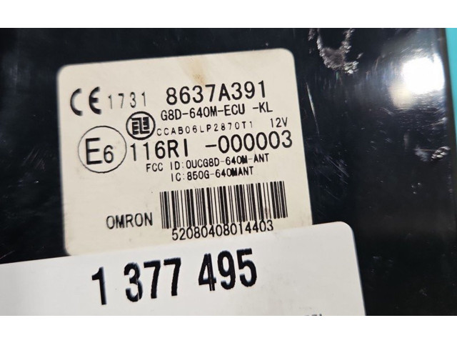 Блок комфорта 8637A391, IMPRK1377495 Mitsubishi Outlander