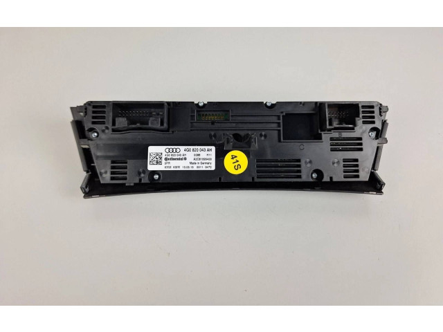 Блок управления климат-контролем 4G0820043AH Audi A6 S6 C7 4G