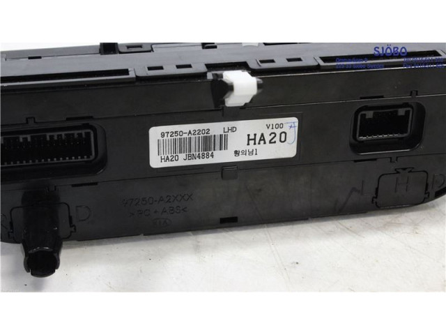 Блок управления климат-контролем 97250A2202WK, 97250-A2202-LHD   KIA Ceed