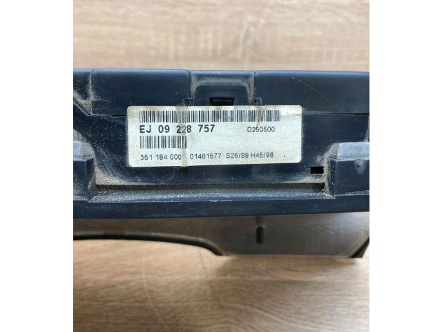 Přístrojová deska Opel Zafira A 1999 09228757, 354130001