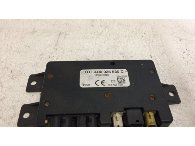 Antenos valdymo blokas