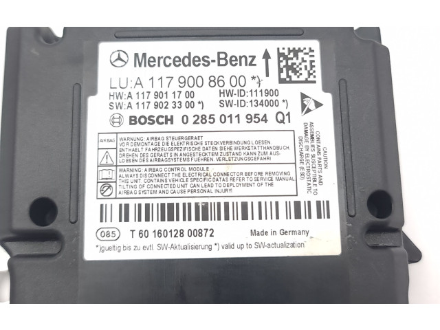 Блок подушек безопасности A1179008600 Infiniti Q30