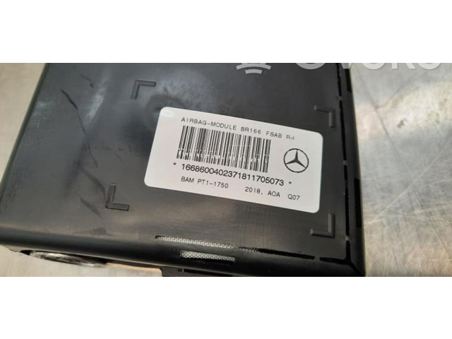 Подушка безопасности в сиденье A1668600402 Mercedes-Benz GLE (W166 - C292)