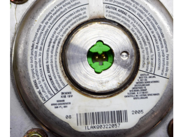 Подушка безопасности водителя 96399504, 963995045 Chevrolet Nubira