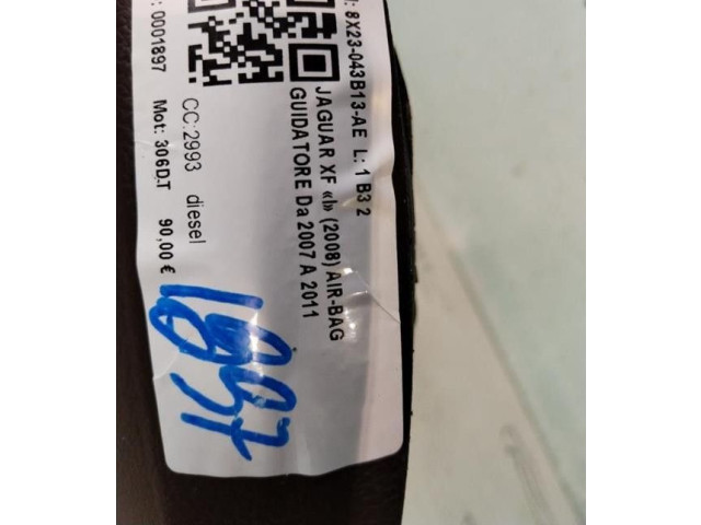 Подушка безопасности водителя 8X23-043B13-AE, 306DT Jaguar XF X250