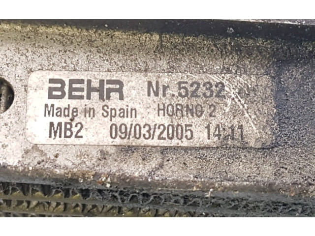 Интеркулер 8200685747, L0-6359N Renault Clio II