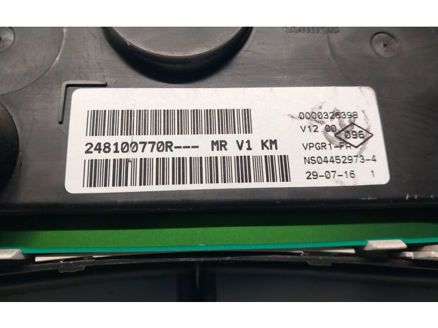 Панель приборов 248100770R Dacia Dokker