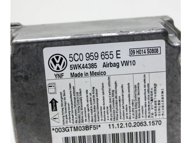 Блок подушек безопасности 5C0959655E Volkswagen Jetta VI