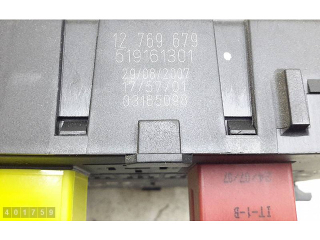 Блок предохранителей 03165098, 12769679 Saab 9-3 Ver2