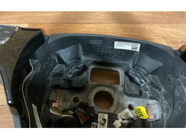 Volant Volkswagen Touareg II 2015 7P6419091A